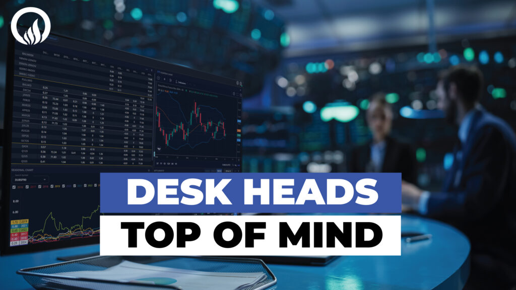 Desk heads: Top of mind image
